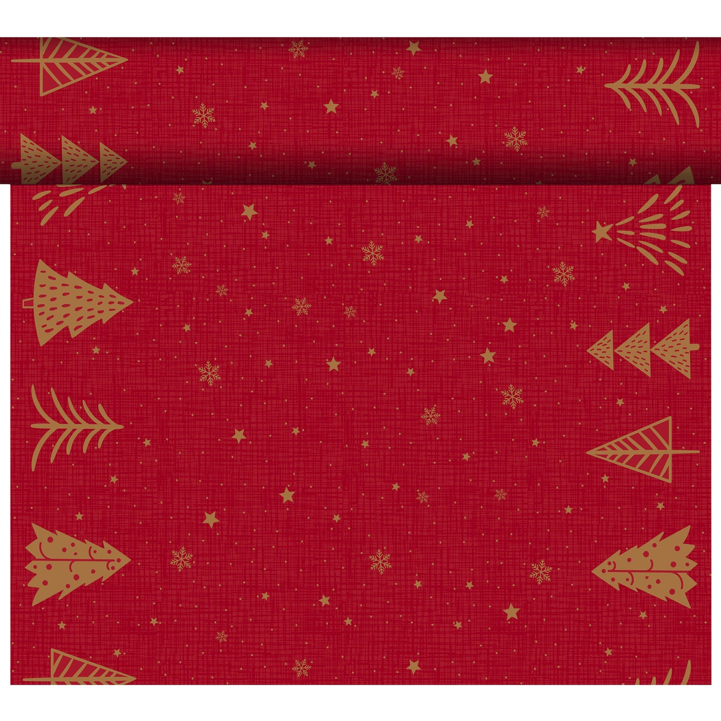 Dunicel Bio Tischläufer 24mx40cm Shimmer Trees - 80 Abschnitte