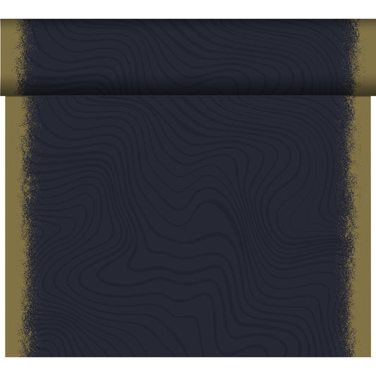Dunicel Bio Tischläufer 24mx40cm Sparkly Black - 80 Abschnitte