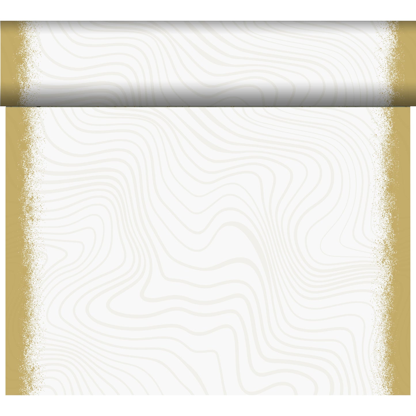 Dunicel Bio Tischläufer 24mx40cm Sparkly White - 80 Abschnitte