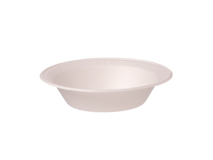 Einweg Salatschale mit Deckel Bagasse 17cm - 600 Stück