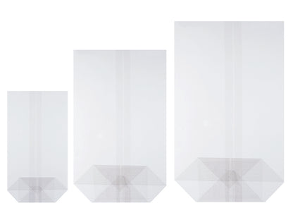 Bodenbeutel Kekstüte Cellophan 85x145+32mm - 1000 Stück