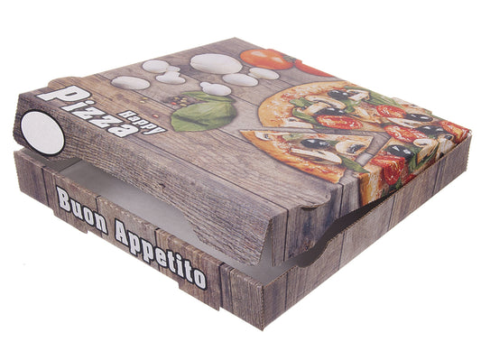 Pizzakarton 30x30x4 Top Piccante NYC - 100 Stück