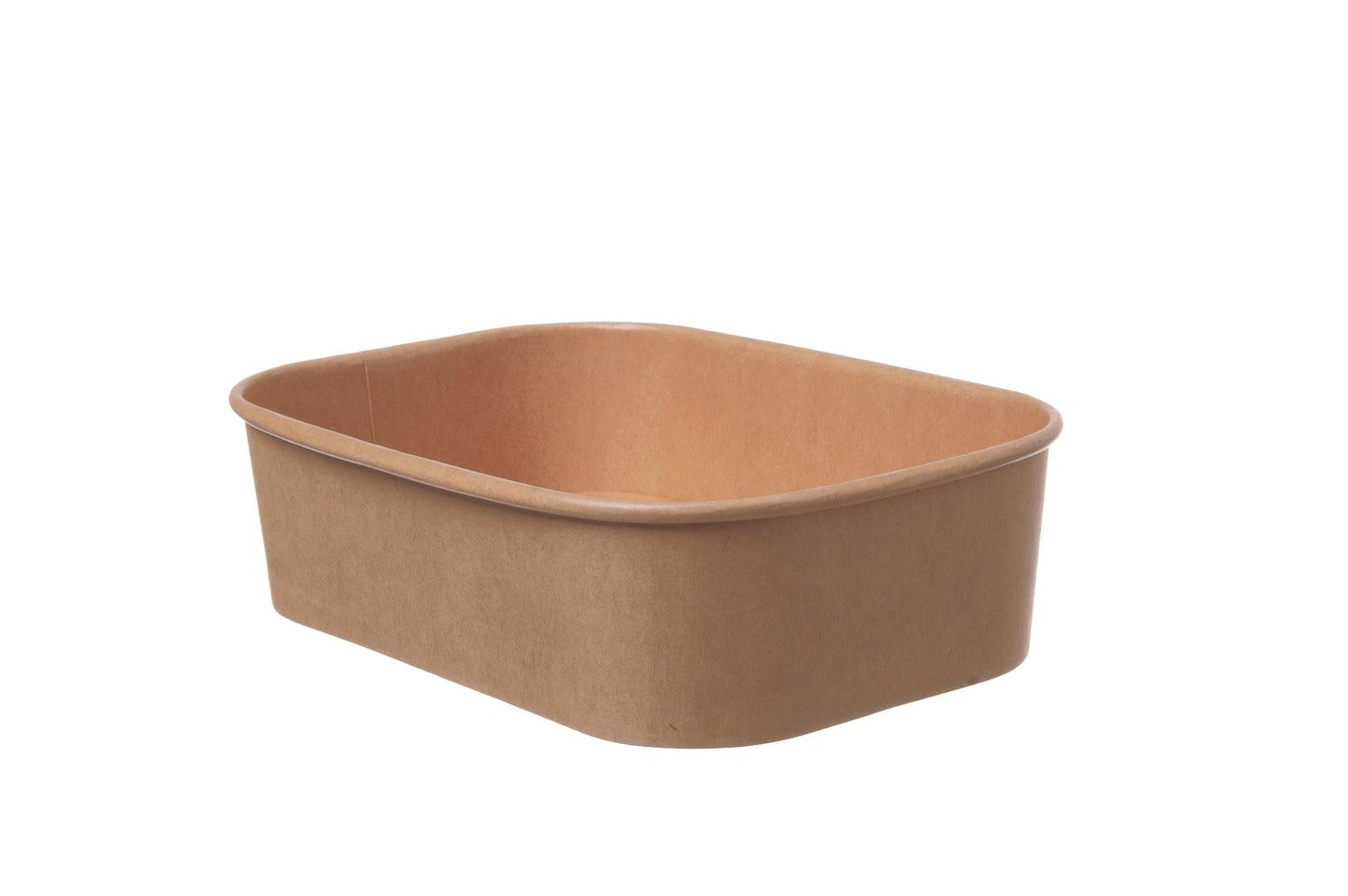 Salatschale rechteckig 500ml 171x118x42mm inkl. Papp-Deckel  - 300 Stück