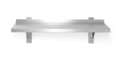 Wandablage einstellbar, einfach, mit 2 Halterungen, HENDI, 1400x300x(H)600mm