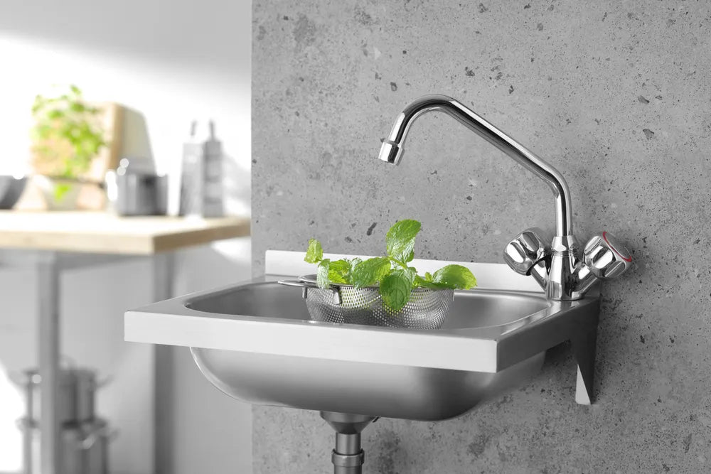 Waschbecken, HENDI, 400x290x(H)145mm