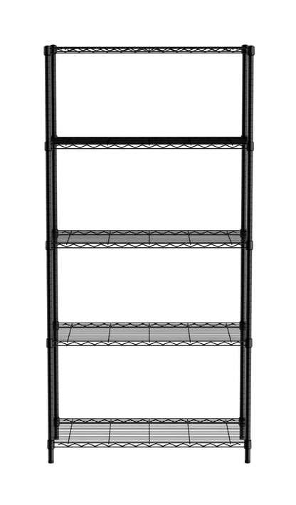 Lagerregal mit 5 Fächern, HENDI, Chrom, 910x455x(H)1830mm