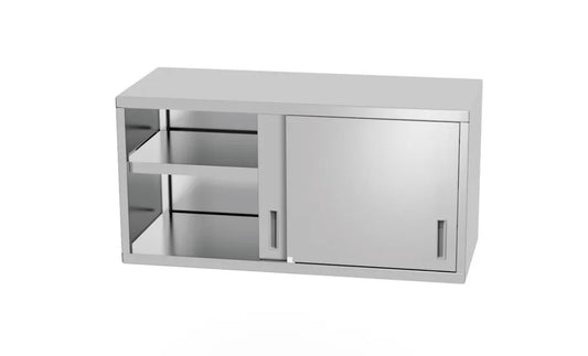 Wandschrank – verschweißt, mit Schiebetüren, HENDI, Profi Line, 1000x300x(H)600mm