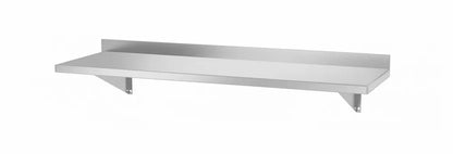 Wandablage, mit 2 Halterungen, HENDI, 1000x300x(H)250mm