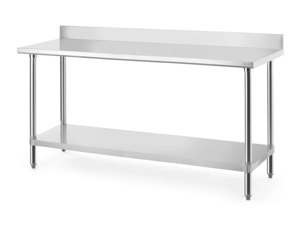 Arbeitstisch mit Aufsatz, HENDI, Budget Line, 1200x600x(H)950mm