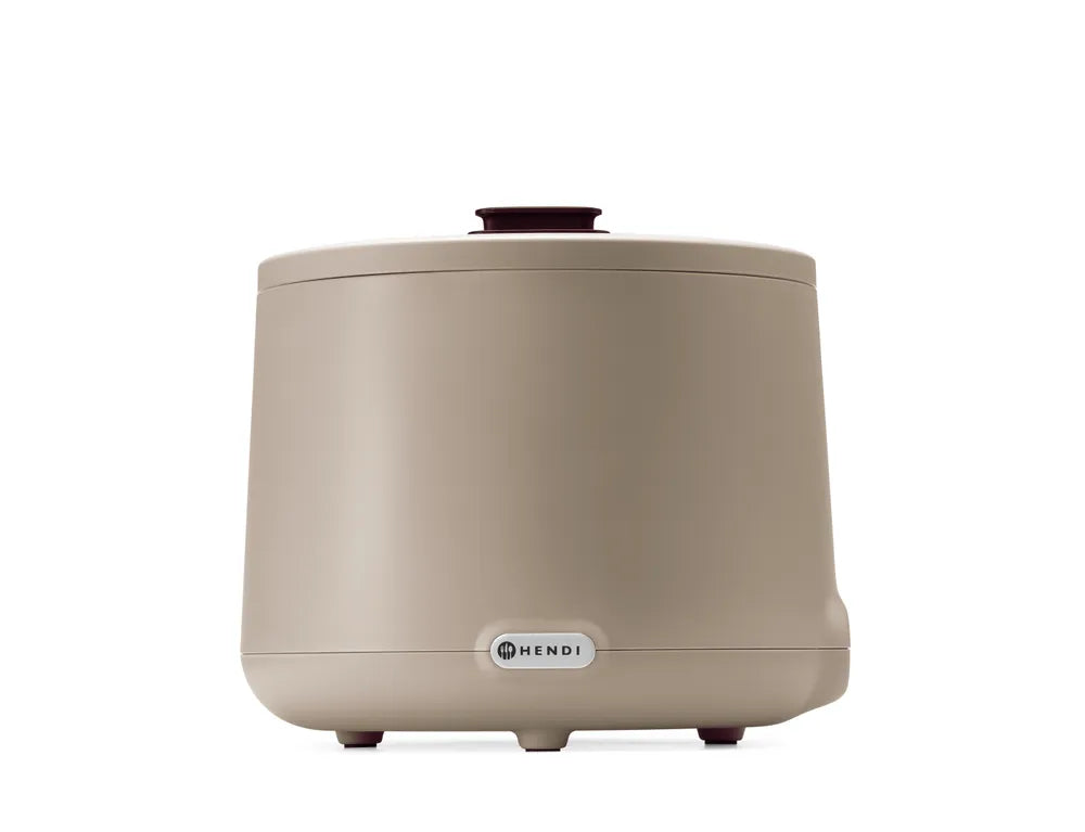 Suppenkessel UNIQ, HENDI, designed by Robert Bronwasser, 8L, Schwarz, 220-240V/500W, ⌀365x(H)325mm