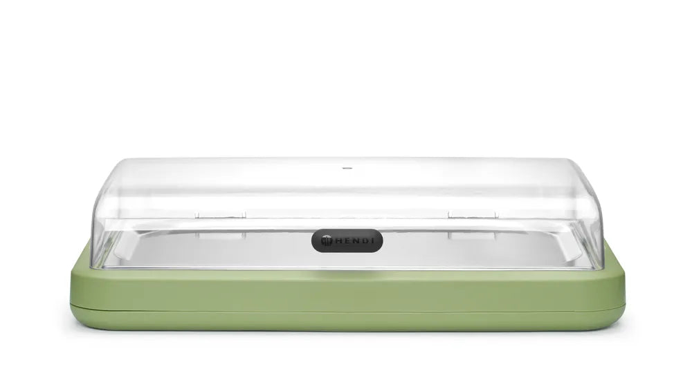 Kühldisplay UNIQ, HENDI, designed by Robert Bronwasser, GN 1/1, Weiß, 593x389x(H)147mm, Rechteckig