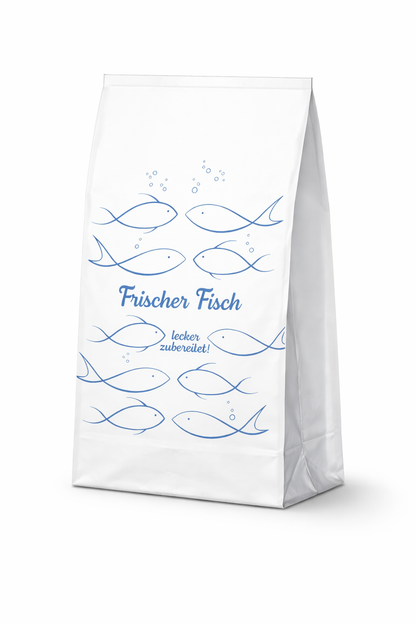 Warmhaltebeutel Fisch 1/1 130x80x280mm - 1000 Stück