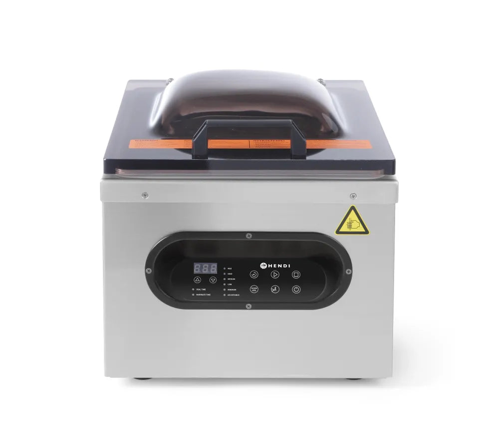 Vakuumkammer-Verpackungsmaschine, HENDI, Kitchen Line, 230V/630W, 360x490x(H)365mm