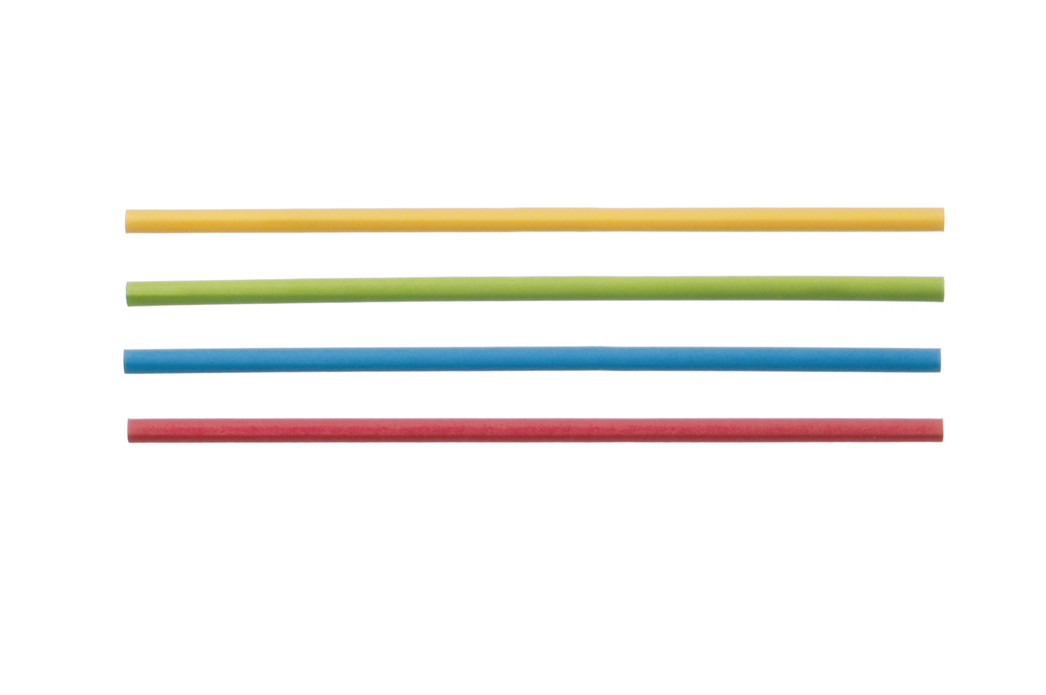 Trinkhalm Strohhalm Papier Bunt 7x230mm - 4050 Stück