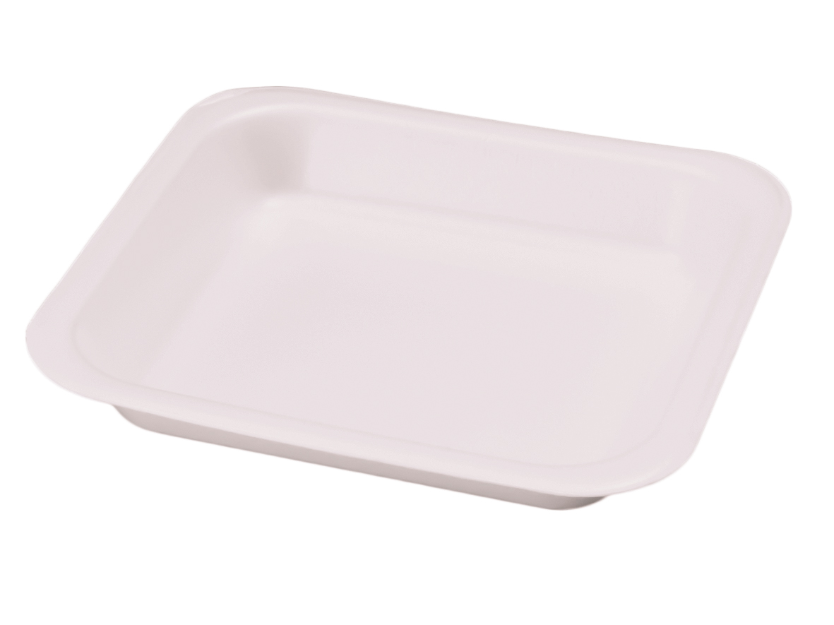 XPS SIEGELSCHALE WEISS Siegelschalen XPS Nr. 601 ungeteilt 265x247x42mm - 200 Stück