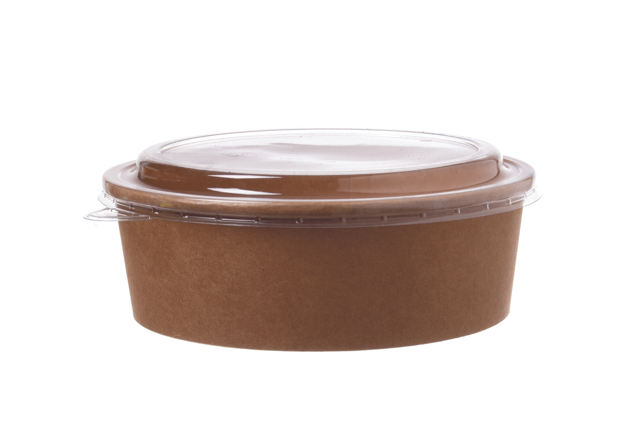 SALATSCHALE PAPPE MIT DECKEL