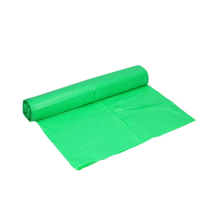 MÜLLBEUTEL ABFALLBEUTEL POLYETHYLEN Müllbeutel HDPE 120 Liter grün 700x1100mm - 500 Stück