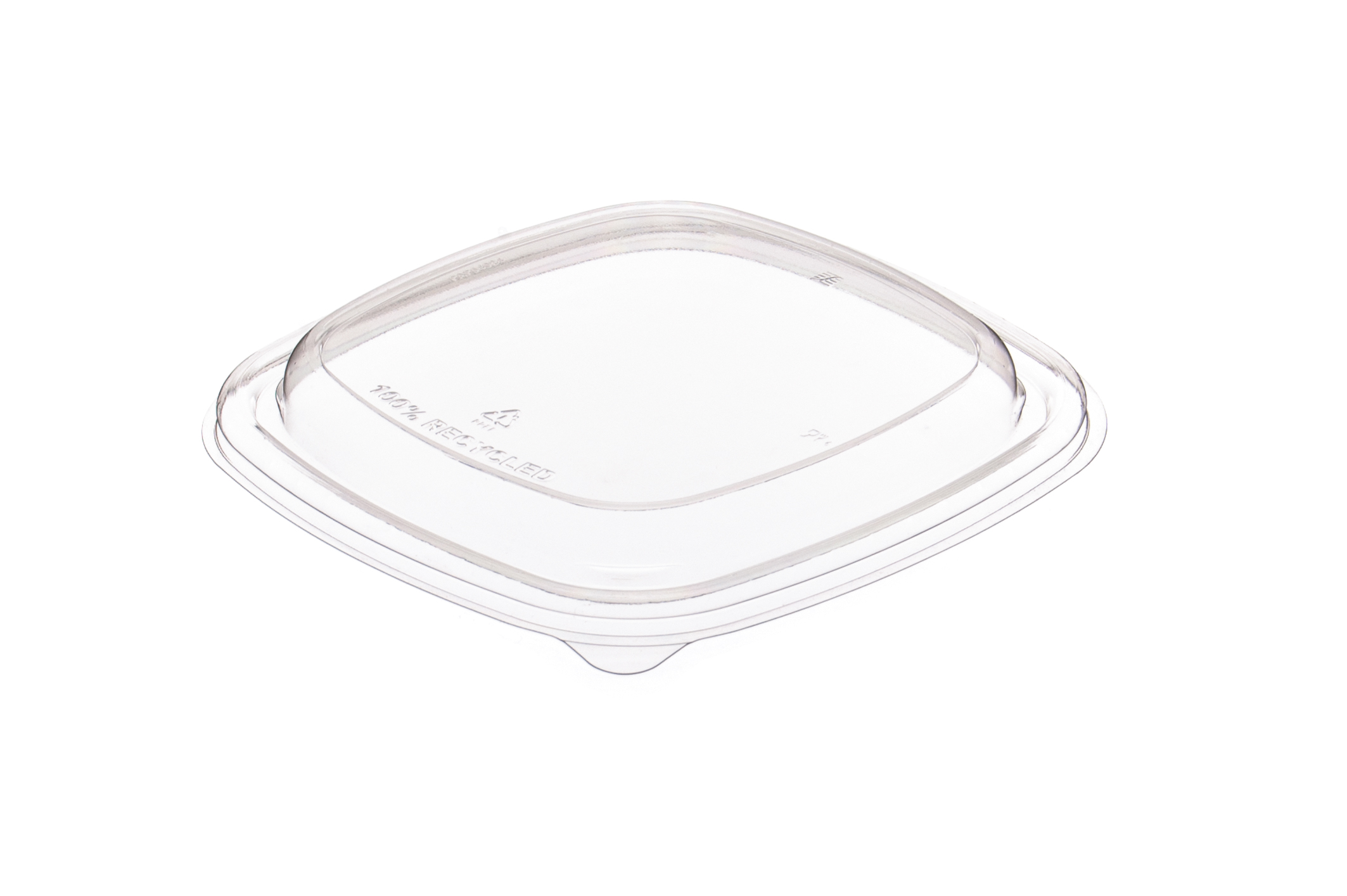 Shopbild Einweg Salatschale mit Deckel eckig 1200ml - 300 Stück