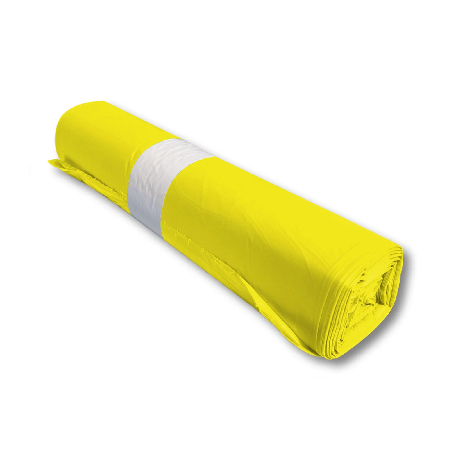 MÜLLBEUTEL ABFALLBEUTEL POLYETHYLEN Müllbeutel HDPE 120 Liter gelb 700x1100mm - 500 Stück