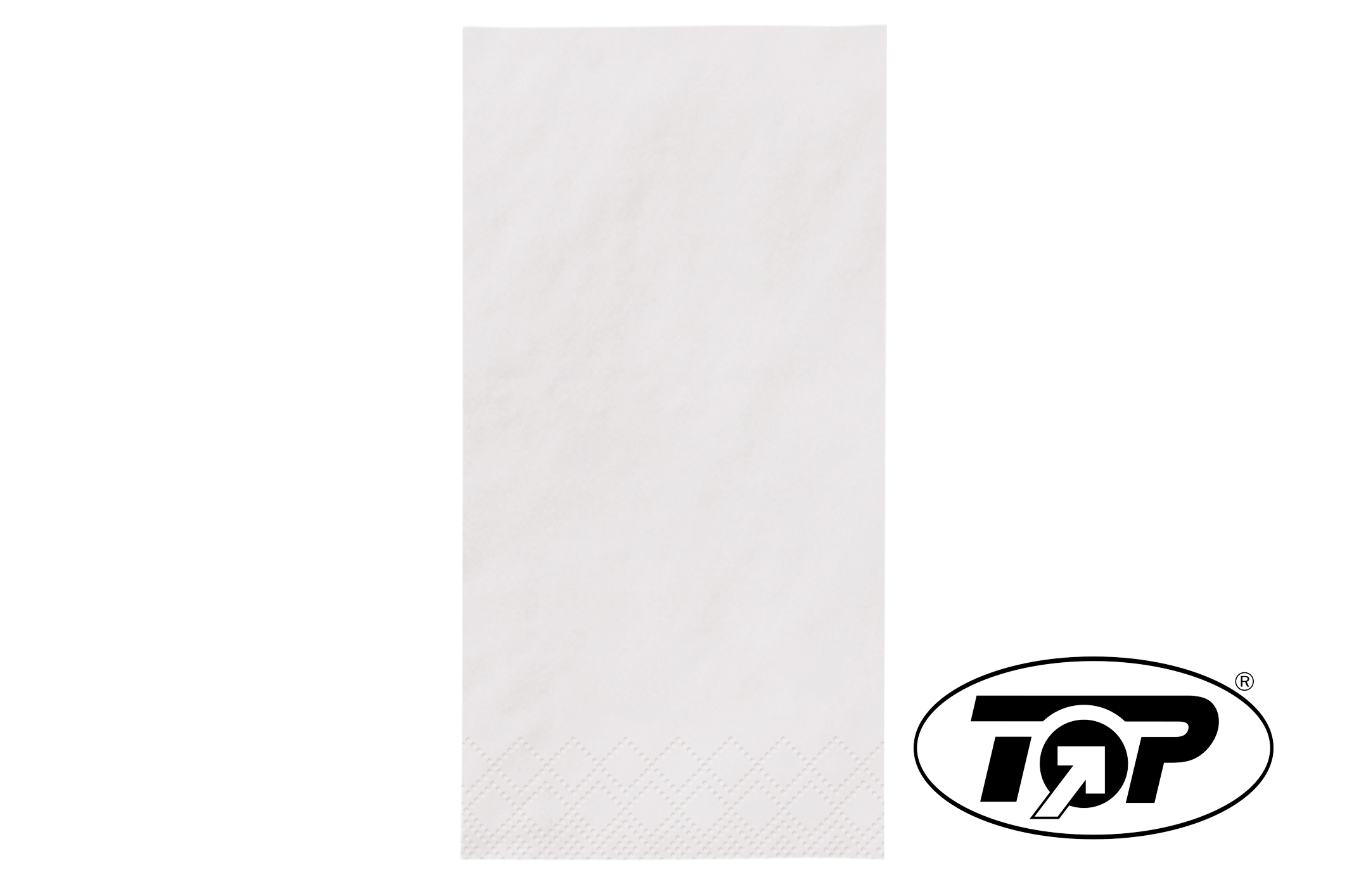 EINWEG ZELLSTOFF SERVIETTEN WEISS ECO NACHHALTIG Serviette 33x33cm 3-lagig 1/8 Falz Weiß - 1000 Stück