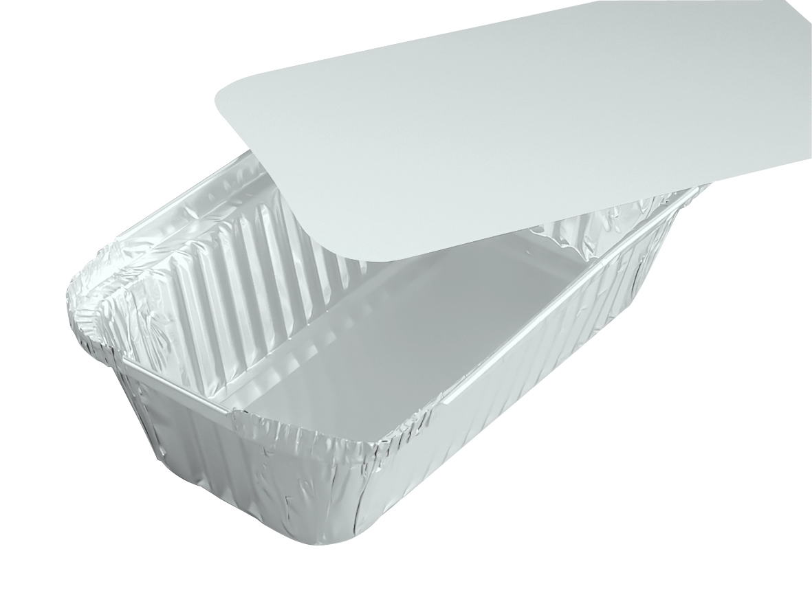 ALUSCHALE ALUMINIUMSCHALE Aluminium Aluschale R9L 250ml 129x103x34mm - 2200 Stück