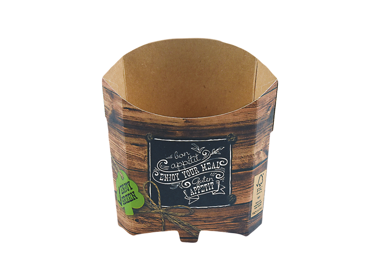 Shopbild Pommes Schütte Boxen ENJOY GREEN 85ml - 1000 Stück