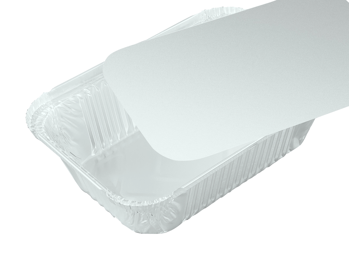 ALUSCHALE ALUMINIUMSCHALE Aluminium Aluschale R45L 940ml 202x137x50mm - 1000 Stück