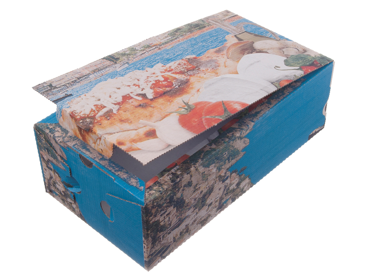 Pizzakarton 30x16x10 Calzone Extra Positano - 100 Stück