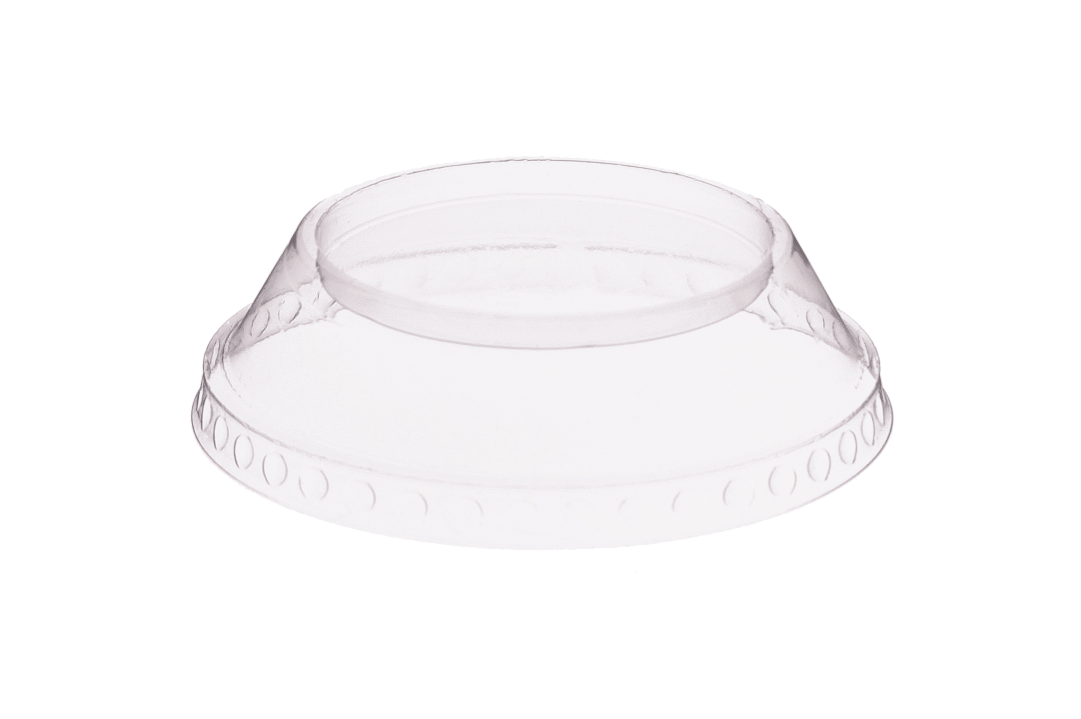 Smoothie Cup Domdeckel ohne Loch stapelbar 95mm - 600 Stück