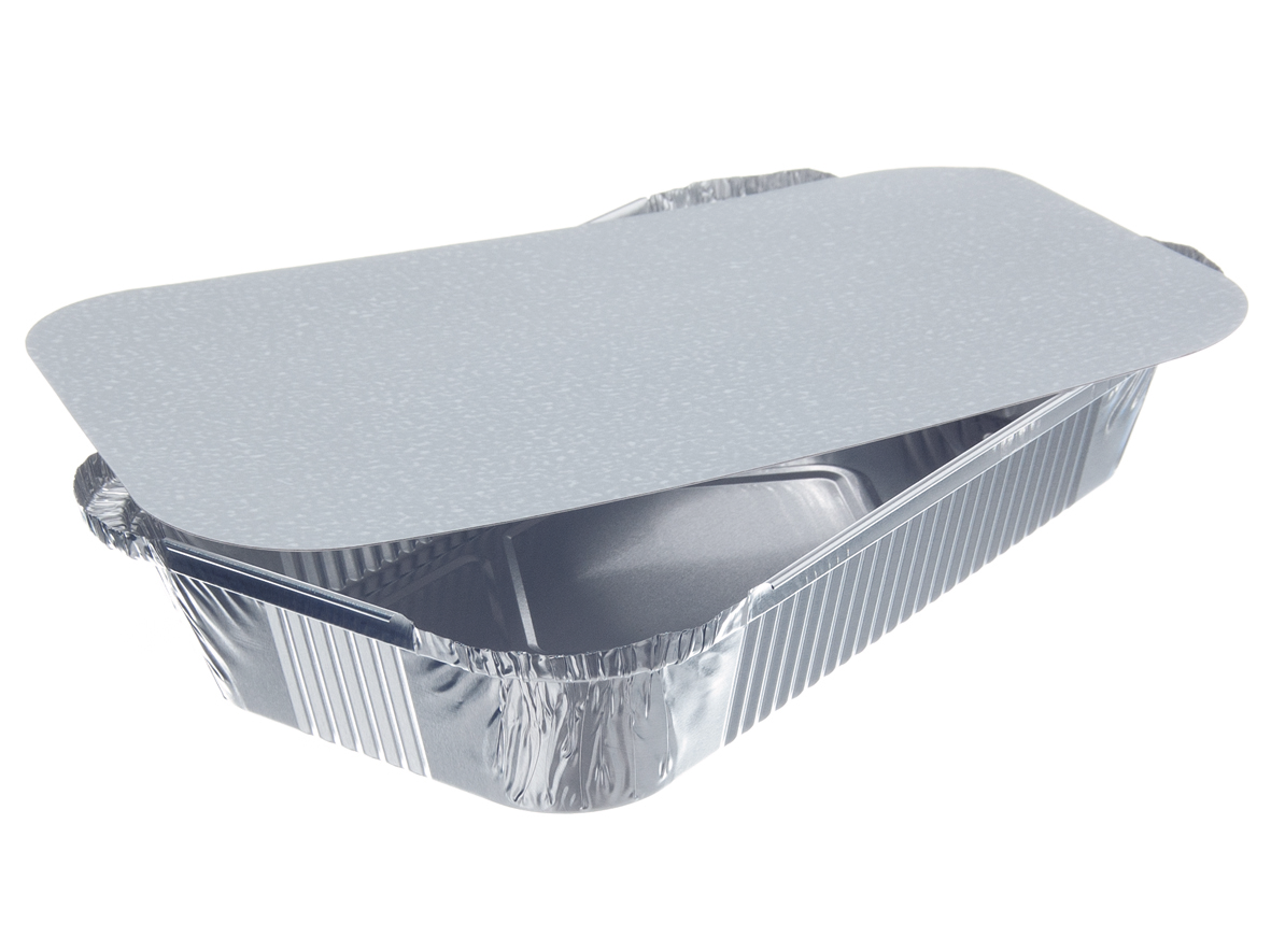 Aluminium Aluschale R2L 2250ml 313x212x43mm - 200 Stück