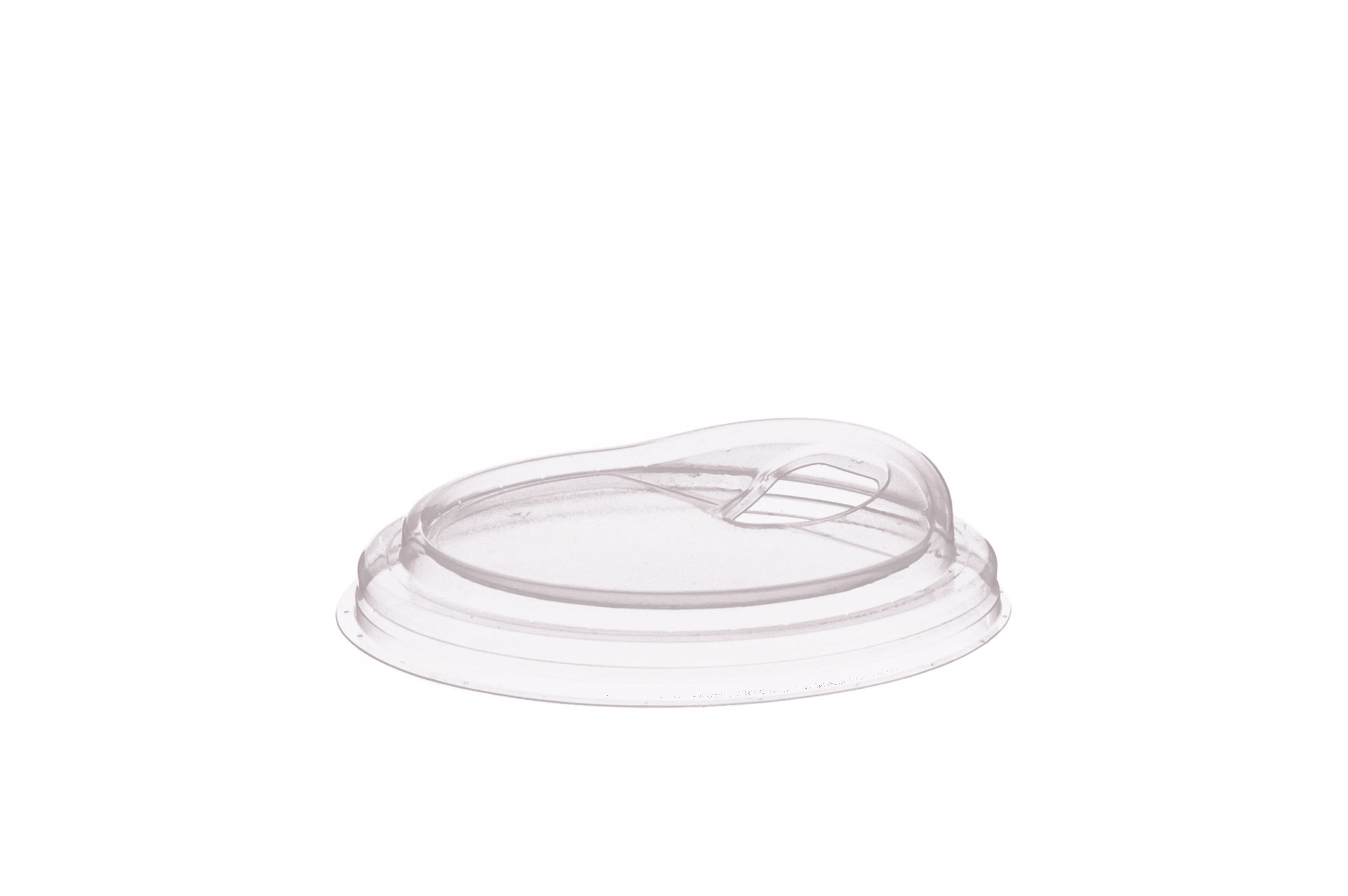 Smoothie Cup Flachdeckel mit Trinköffnung 95mm - 800 Stück
