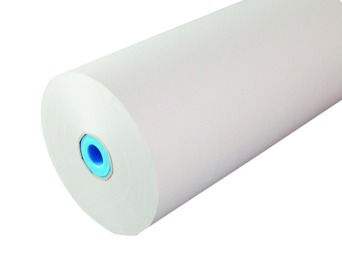 Einschlagpapier Cellulose Bäckerseide weiß 75cm - 17 kg