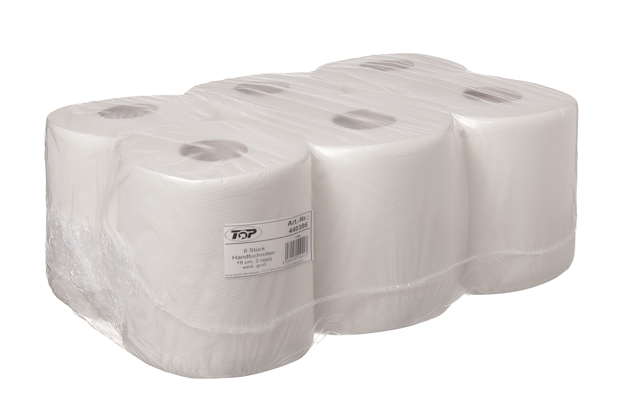 PUTZROLLE HANDTUCHROLLE WEISS