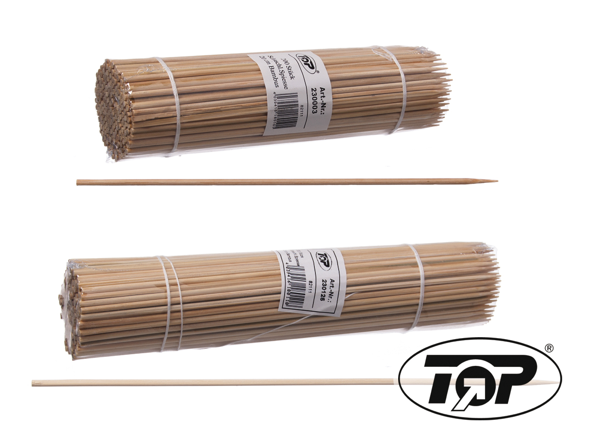 Shopbild Schaschlikspieße Holzspieße 15cm Bambus - 8000 Stück