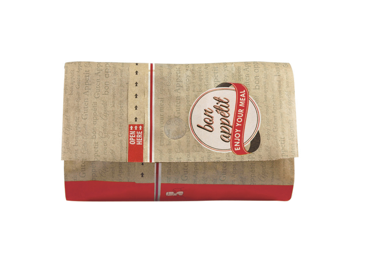 Shopbild Snackbeutel Snacktasche PURE PAPER mittel - 1000 Stück